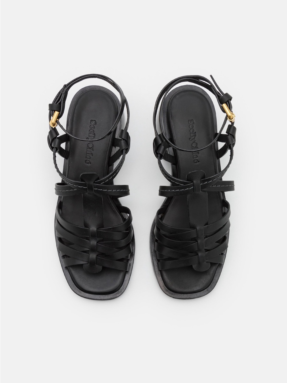 See By Chloe Wraparound Strappy Sandals